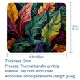 thumbnail image 5 of Tropical Plants Printed Desk Mat Mousepad, Non-Slip Rubber Bottom, 8.3x9.8 Inch, Suitable for Office and Gaming, 5 of 6