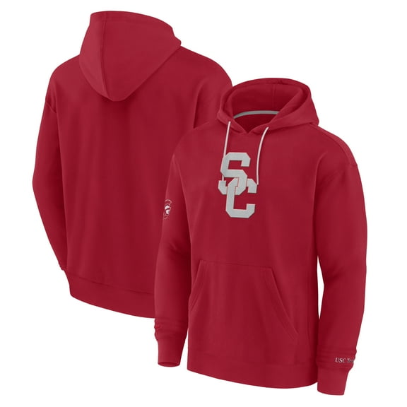 Men's Fanatics Cardinal USC Trojans Elements Pace Pullover Hoodie