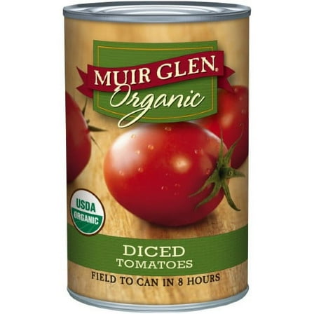 Muir Glen Organic, Gluten Free Diced Tomatoes, 14.5oz (Pack of 4)