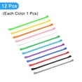 thumbnail image 3 of 12 Pack Beach Towel Bands, 11-inch Elastic Lounge Chair Towel Straps for Beach, Pool, and Cruise Chairs, 12 Color, 3 of 6
