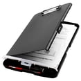thumbnail image 2 of Clip Board Organizer Clipboards with Storage Nursing Clipboard Foldable File Folder Plastic Clipboard (Black), 2 of 8