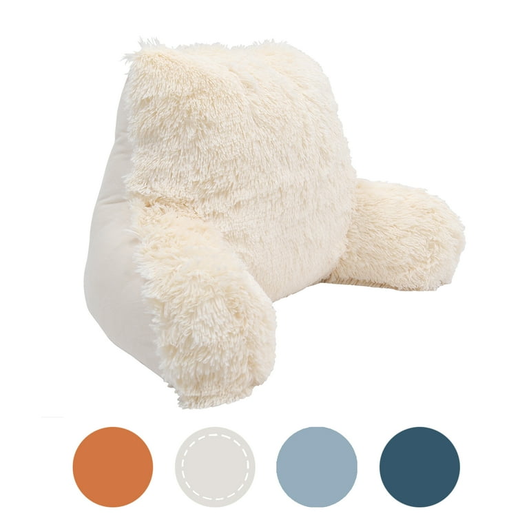 Home Soft Things DO IT YOURSELF Shaggy Faux Fur Bedrest Pillow