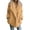Yellow, variant on Lindreshi Cardigan Sweaters for Women Women's Winter Lapel Double Breasted Loose Fitting Lamb Sweater Jacket