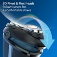 thumbnail image 2 of Philips Series 3000 Humide & Sec - Têtes Pivotantes 5D + Lames PowerCut - Rasoir Sans Fil (S3133/51) - Bleu Brillant - Neuf, 2 of 5