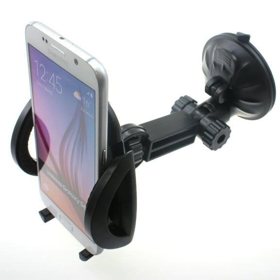 Dash Car Mount for Samsung Galaxy Note 20 Ultra Phones - Windshield Holder Cradle Swivel Dock Suction Stand