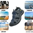 thumbnail image 5 of Men's Sport Sandals Outdoor Hiking Sandals Athletic Walking Casual Water Shoes, 5 of 6