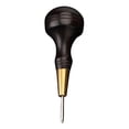 thumbnail image 2 of Herramienta de con de , punzón para rascar en apariencia de calabaza cónica para artesanal de material cuero con forma de diamante para Marrón oscuro de 3 mm Gloria Punzón de costura, 2 of 9