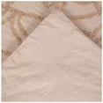 thumbnail image 6 of Better Trends Chenille Comforter Set Queen Size 3 Piece 100% Cotton Soft & Cozy All Season Bedding Cleo Collection - Taupe, 6 of 9