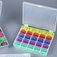 thumbnail image 5 of Tyeign Colorful/Clear 25 Bobbins Organizer, Machine Storage Case Spool Bobbin Box Sewing - Durable Plastic Material, Clear Compartments, Easy Storage And Retrieval, Essential Sewing Accessory, 5 of 5