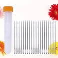 thumbnail image 3 of FESTFENDS Non Sharp Stitching Needles Silver Metal 20Pcs 1.8X7In, 3 of 8