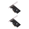 thumbnail image 1 of Kearding Miners PCI-E X4 a M.2 Tarjeta de expansión Accesorios de computadora PCIE a M.2 NGFF Adaptador Card SSD Extender Type1 NO1, 1 of 6