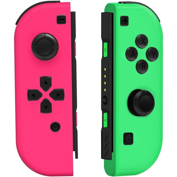 Swtich Remote Controller Compatible with Nintendo Switch/Oled/Lite, Supports Dual Vibration/Motion Control,1 Pair