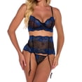 thumbnail image 5 of uublik Valentines Lingerie Set for Women Lace Babydoll Sexy Naughty Plus Size Bodysuit, 5 of 5