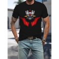 thumbnail image 1 of New short-sleeved trendy brand in summer, refreshing and comfortable, novel, casual, funny, digital print, graffiti, funny, hip-hop pattern, adult Men's 3DT shirt Tee For Adult, Men, Women, Teen, Tee, 1 of 6