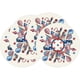 thumbnail image 2 of CaiYueKe Independence Day Placemats Set of 4, 14x14 inch Round Printed Non Slip Placemats, Patriotic Red White Blue Stars Table Mats, Washable Heat Resistant Kitchen Dining Decor, 2 of 8