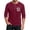 WineI&02#N1208, variant on Hearthz Valentines Day Shirt Men Heart Print 3/4 Length Sleeve Mens Henley Shirts Three Quarter Length Sleeve Mens Graphic T-Shirts