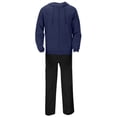 thumbnail image 4 of hotojiny Track Suits for Men 2 Piece Set Full Zip Jacket Workout Hooded Sweatshirt Casual Active Loose Fit Pants Matching Sweatsuit(Navy,3X-Large), 4 of 7