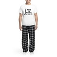 thumbnail image 5 of CafePress - Math Is An Integral Part Of M Men's Light Pajamas - Men's Light Loose Fit Cotton Pajama Set, 5 of 7