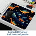 thumbnail image 6 of Starry Dinosaur 8.3x9.8 Inch Square Printed Desk Mat Mouse Pad for Office and Gaming, Non-Slip Rubber Bottom, 6 of 6
