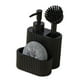 thumbnail image 1 of Dispensador de jabón para platos 3 en 1, organizador de encimera, fácil de usar, multifuncional, duradero, práctico, con bomba de líquido, contenedor, 1 of 8
