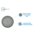 thumbnail image 4 of Mainstays Universal Large Shower Strainer 5-3/4" Stainless Steel with Gray Rubber Gasket, 4 of 7