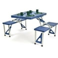 Portable Folding Picnic Table with 4 Seats by Trademark Innovations