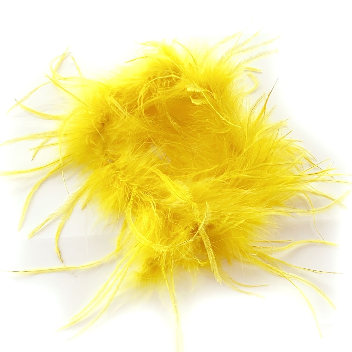 Hairbow Center Ostrich Marabou Feather Boa - 18 inch Length - White, Adult Unisex, Size: One Size