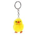 thumbnail image 3 of 1pcs Cute Chick Pendant Keychain Soft Stuffed Chick Doll Ornament Keychain Creative Mini Chick Animal Model Plush Toys Kids Gift, 3 of 5