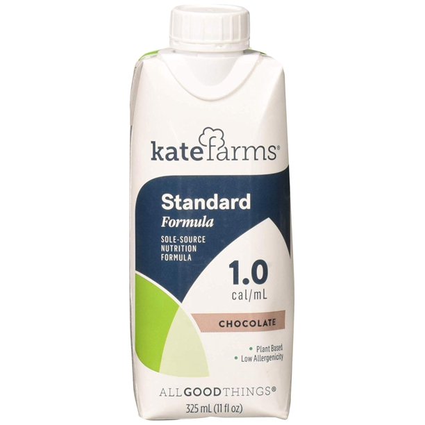 Kate Farms Standard Chocolate 1.0 Calorie Meal Replacement 11 Ounce