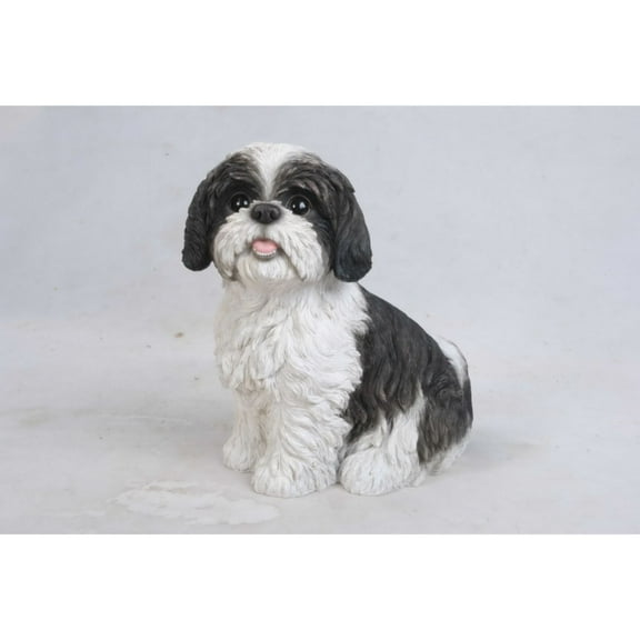 Hi-Line Gifts Shih Tzu Puppy Outdoor Garden Statue - 11"