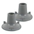 thumbnail image 1 of LOLIPPYY 2Pcs Shower Chair Tips Feet Replacement Rubber Foot For Bathroom Safety Grey, 1 of 8