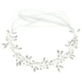 thumbnail image 1 of Miangastore Bridesmaid Hair Accessories Rhinestone Silver 1Set 11x2.2In, 1 of 8