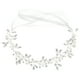 thumbnail image 1 of KAKOWELY Diadema para fiesta de bodas, diadema de novia, tocado de perlas artificiales, accesorio para el cabello, 1 of 5