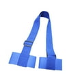 thumbnail image 4 of DYNWAVECA Sangle de Support de Ski Réglable Idéale pour Familles Hommes Femmes et Enfants Adultes Sangle de Support de Ski Nylon Résistant à l'Usure Ceinture de Fixation Bleue, 4 of 9