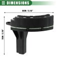 thumbnail image 4 of Sensor de posición del volante, sensor de ángulo de dirección, para Dodge Magnum R/T SE SXT 2005, plástico, 0025428018, negro Unique Bargains sensores de aceleración automotriz, 4 of 7
