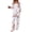 Bm-01 FP White, variant on Anygrew Women's Pajama Sets 2 Piece Long Sleeve Pjs Lounge Sets Soft Comfy Pj Sleepwear Fall Winter Outfits with Pockets S-XXL