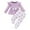 ZA Purple, variant on Girls Outfits Long Sleeve Butterfly Print Tops And Pants Two Pieces Set Toddler Girl Clothes Purple 18 Months-24 Months