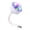 White, variant on Portable Automatic Rotating Disco Light USB Powered Multicolor Crystal Projector