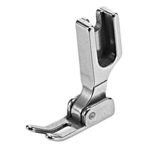 Uxcell 1.26''x0.31''x1.18'' #P58N Right Narrow Presser Foot Industrial Sewing Foot Hinged Steel Silver Tone 1pcs