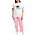thumbnail image 4 of CafePress - 2026 Graduation Women's Light Pajamas - Women's Short Sleeve Print T-Shirt and Pants Light Cotton Pajama Set, 4 of 7