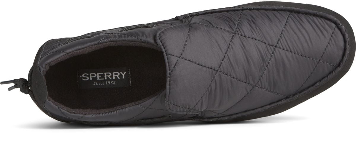 Sperry Moc-Sider Nylon Slipper Sneakers Slip Ons Black NEW Size 9.5 Men Amazon.com | Sperry Moc-Sider Mule Suede Black 11 M (D) | Shoes main image 3