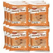 Angle View: Cloverhill Jumbo Glazed Honeybuns | Individually Packaged | 12 Pack