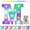 White, variant on Clearance! JMYHOAM Night Lights Colorful LED Marquee Letter Lights with Remote – Party Bar Letters with Lights Decorations for The Home - Multicolor Household Appliances