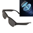 thumbnail image 3 of Lunettes Lunettes Conduction Osseuse Stéréo IPX5 Résistantes à l'Eau Appels HD Contrôle Tactile Sans Fil Lunettes Intelligentes pour le Sport, 3 of 7