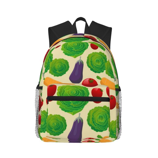 Balery Vegetable Mochila para Mujeres y Hombres, Mochila Ligera Casual para Viajes, Mochila Clásica Básica para la Universidad