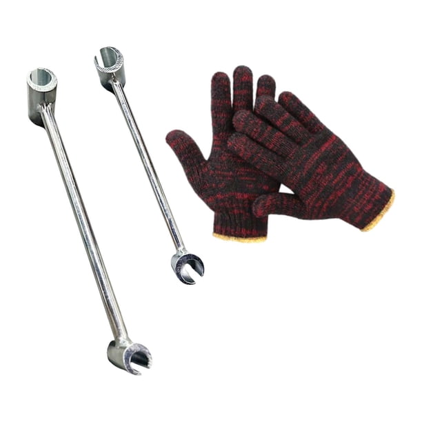 Kit de llave de ajuste de espacio de bisagra de puerta, 2 piezas, ergonómico, profesional, con dos barriles, herramienta de reparación resistente Plateado
