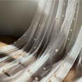 thumbnail image 6 of Jewe-l Tulle Fabric Roll, 75cm x 300cm Glitter Mesh Sheer for Wedding Party Decor, Sparkling Rhinestone Chiffon for Table Runner Arch Backdrop, 6 of 9