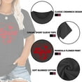 thumbnail image 5 of XCHQRTI Christian Shirts for Women Plus Size Tshirts Cross Faith Shirt Short Sleeve Oversized Graphic Tee, 5 of 11