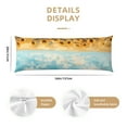thumbnail image 3 of Body Pillow Cover Sunflower Field Bliss Body Pillow Cases With Zipper Soft Breathable Smooth Skin Friendly Long Pillow Case 20 X 5 Inches 1 Pcs, 3 of 3