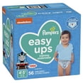 Pampers Easy Ups Male Training Underwear, Size 6, 56 Count